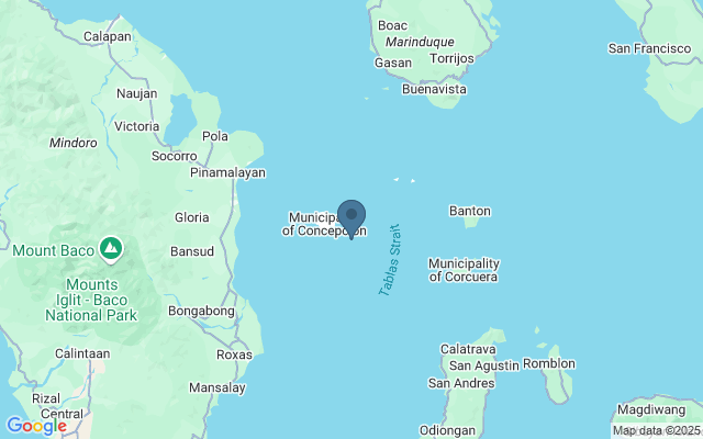 Kaart met locatie Capul Island Lighthouse